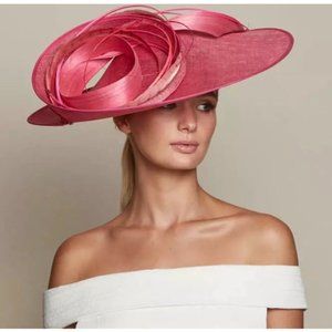 Stunning Vivien Sheriff Couture Hat - Perfect for the Derby!